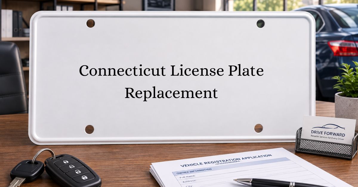Connecticut License Plate Replacement