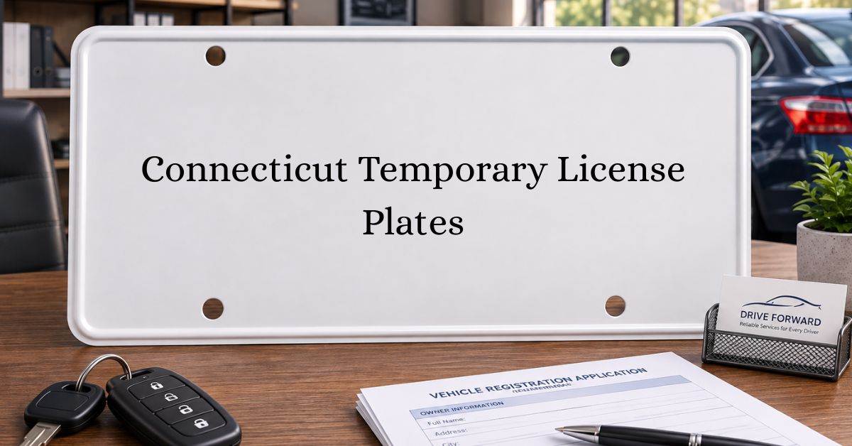 Connecticut Temporary License Plates